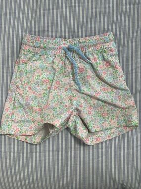 TBBC Boys Swim Shorts Trunks Floral size 12/18M
